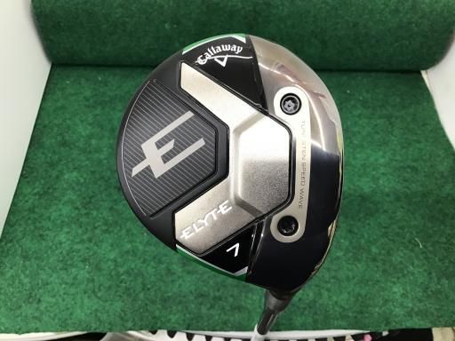 キャロウェイ ELYTE 7W フェアウェイウッド FW 純正特注シャフト フレックスSR メンズ 男性用 右利き 右用 Bランク ゴルフクラブ