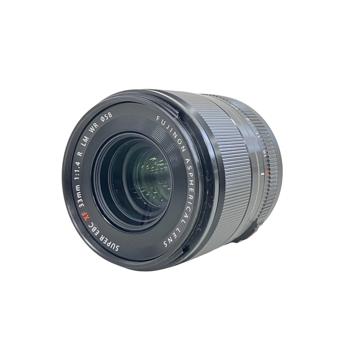 FUJIFILM フジフィルム XF33 SUPER EBC XF 33mm 1.4 R LM WR カメラ レンズ ジャンク K10416323