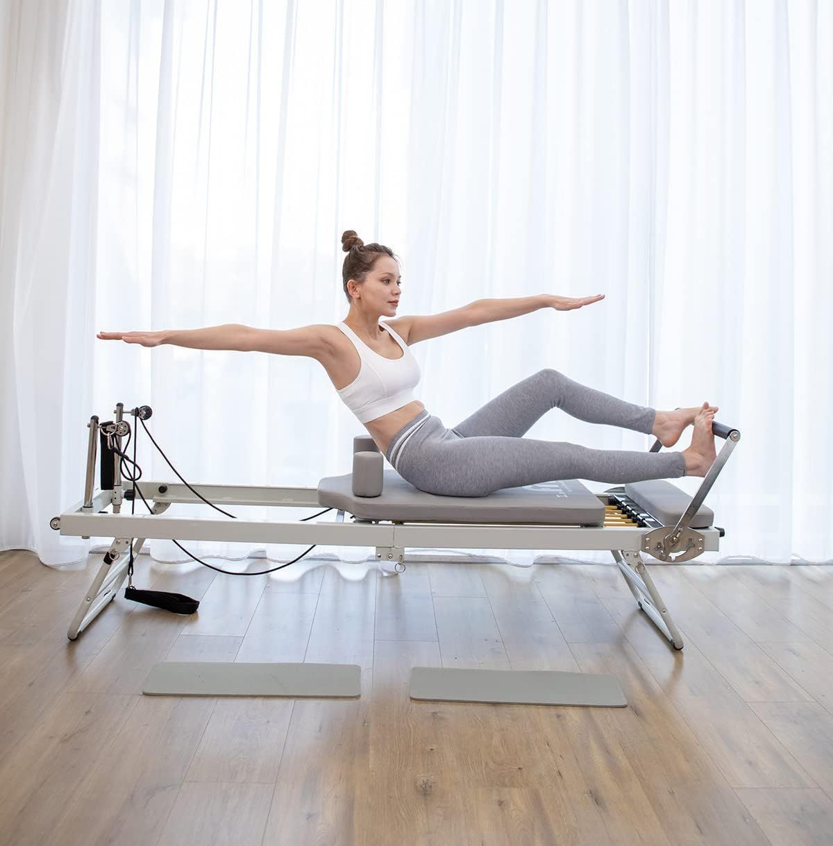 ウッドホームホールディングリフォーマー モーションケアピラティス ウッドホームフォールディングリフォーマー | Motioncare Pilates