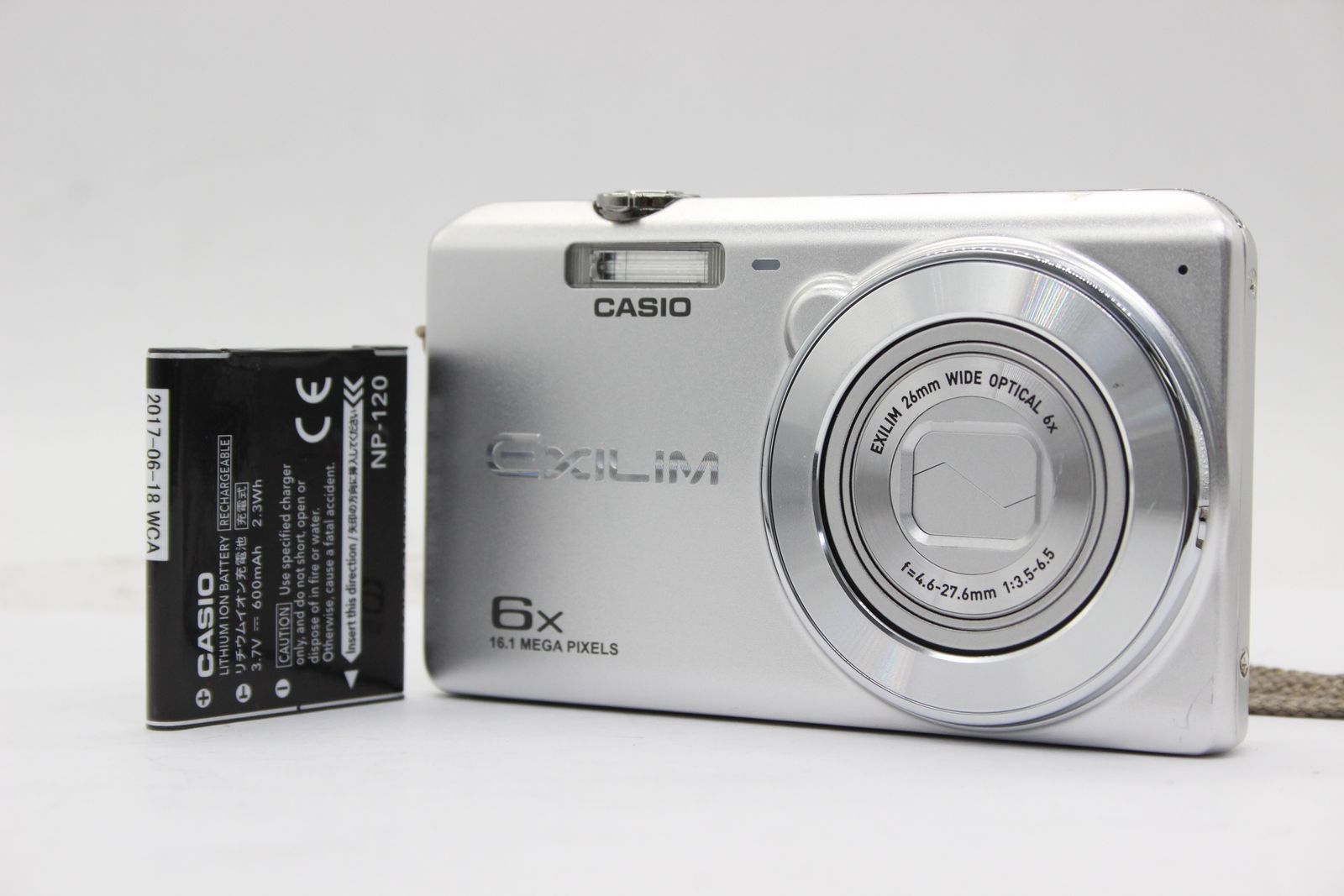 カシオ Casio Exilim EX-ZS29 6x バッテリー付き