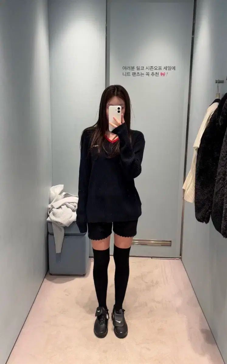 リリーコッツ rib ニットパンツ