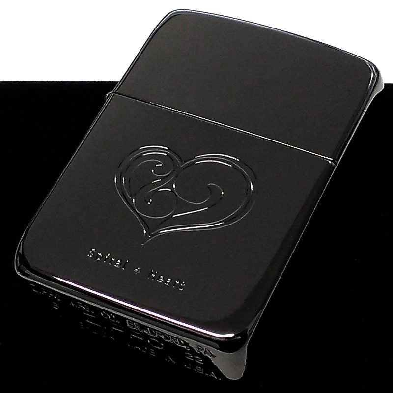 ZIPPO 限定77個生産 1941スパイラルハート ニッケルブラック ビッグ