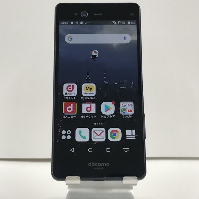 arrows NX F-01K docomo ブルーブラック 本体 n06543