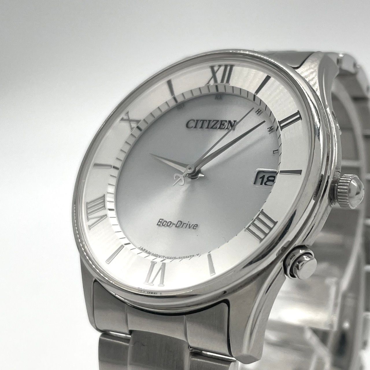 美品/稼働品】CITIZEN シチズン エコドライブ H415-S112907 メンズ  