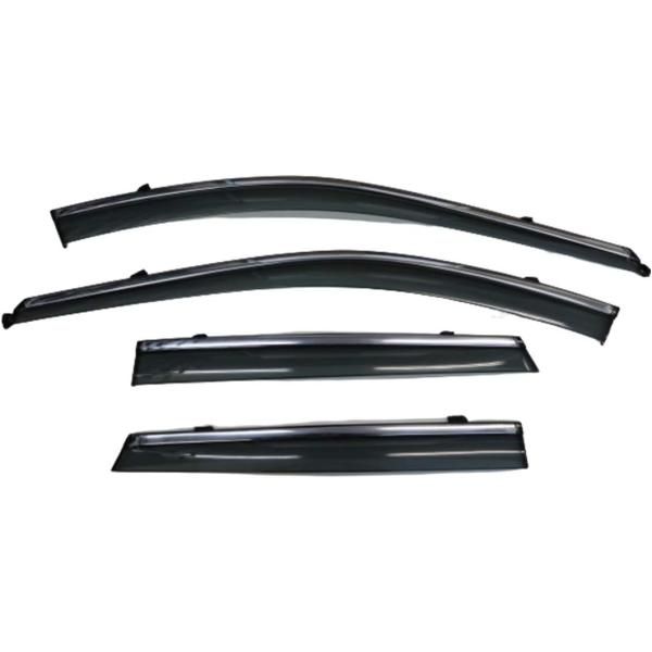 アウトバック BS 系 メッキ モール ドア バイザー サイド バイザー 取付金具付 BS9