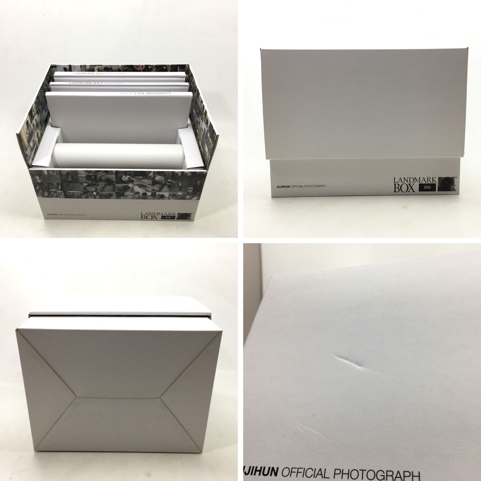 01w-4312 〇 チュ・ジフン LANDMARK BOX 写真集 動作確認済み 【中古品