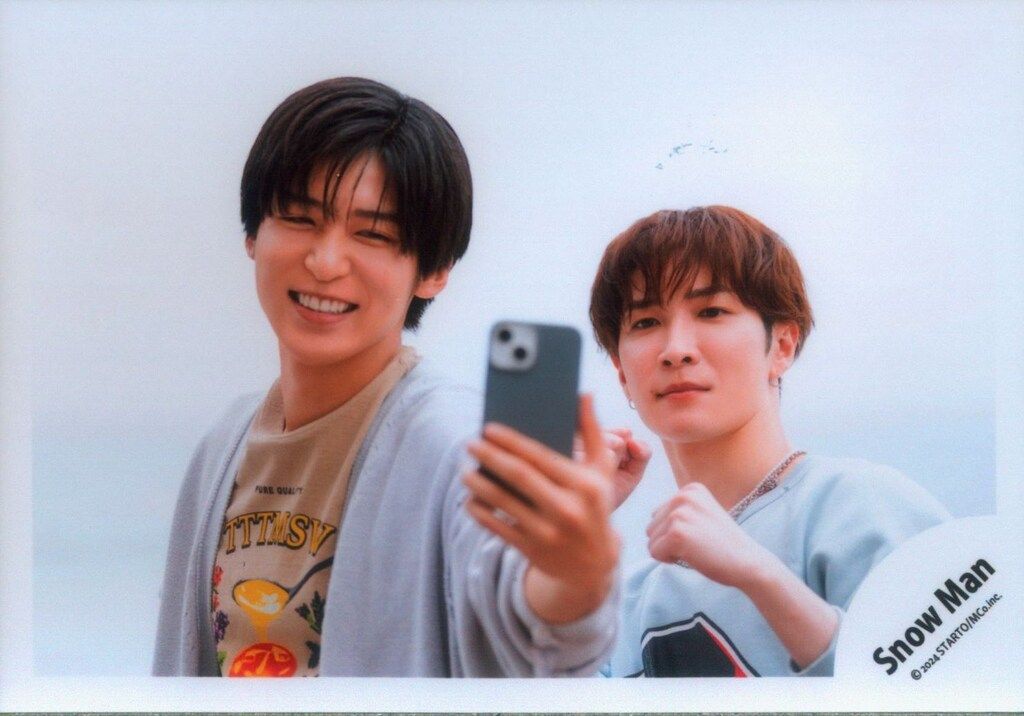 SnowMan 渡辺翔太 目黒蓮 君は僕のもの オフショ 公式写真