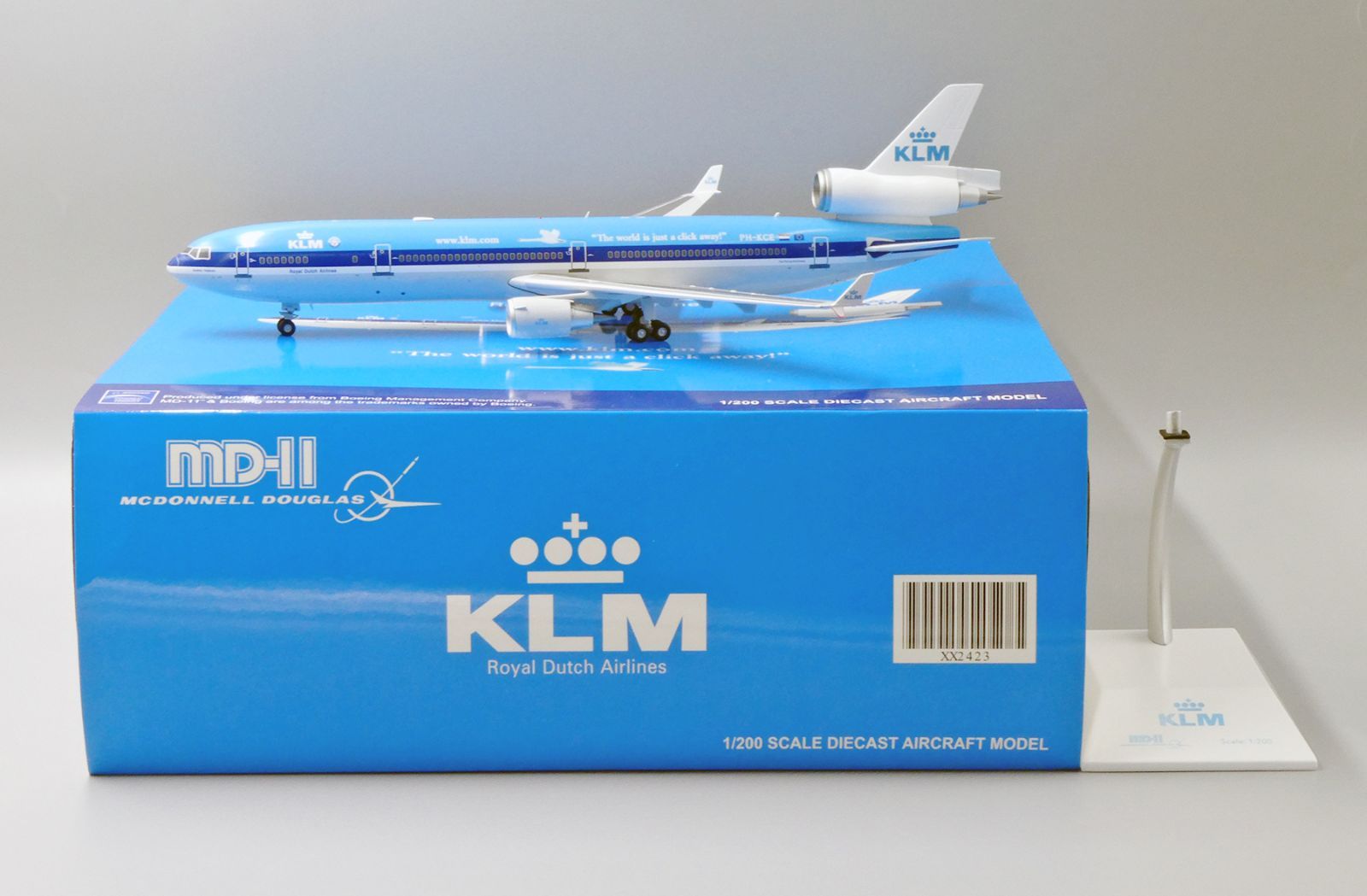 販売価格の低下 KLM オランダ航空 ＭＤ-11 1：200 - 模型・プラモデル