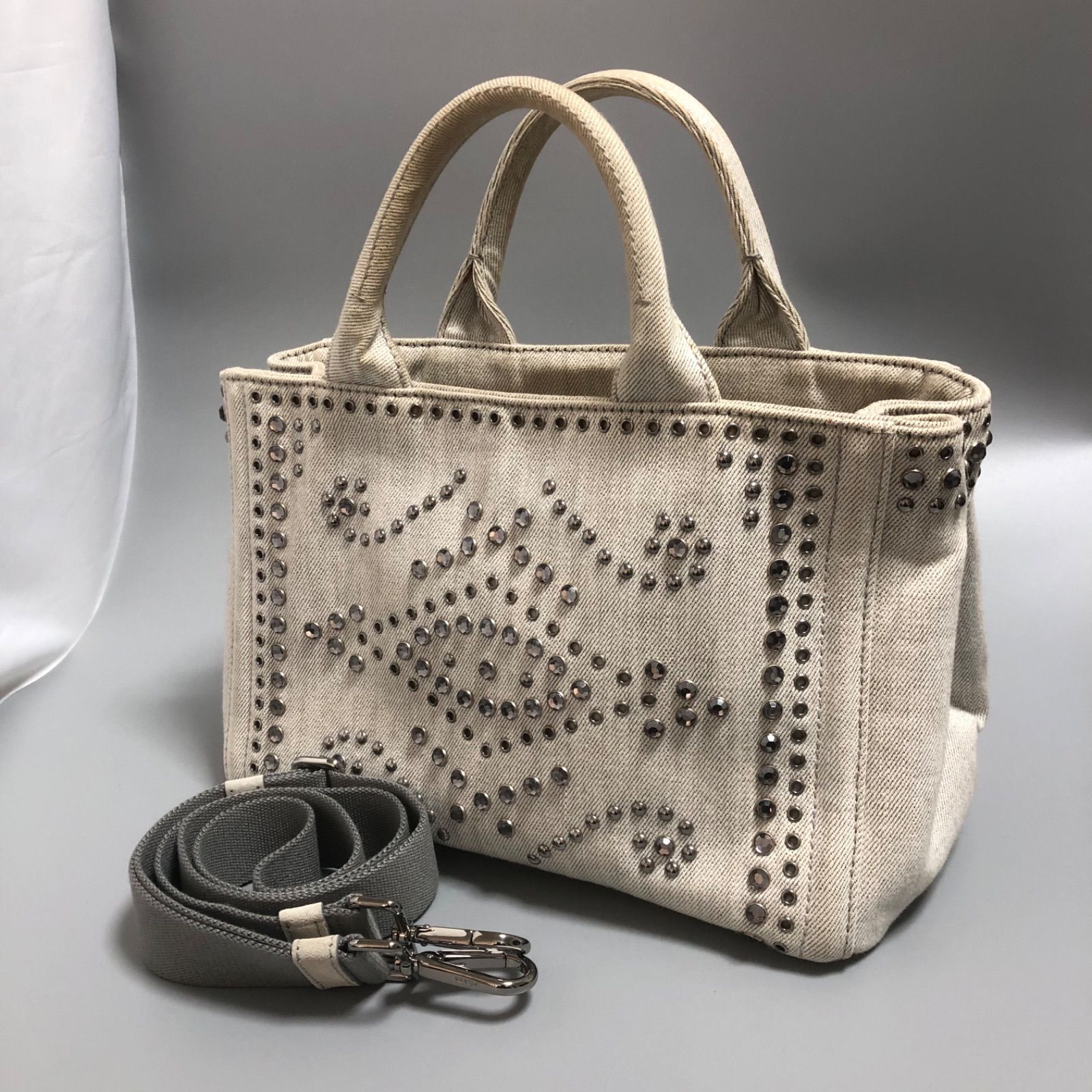 PRADA プラダ CANAPA カナパ トートバッグ 2WAY ショルダーバッグ 