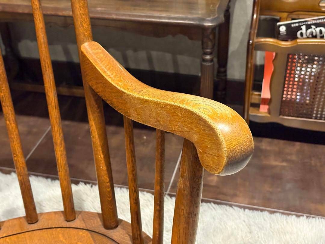 飛騨産業 キツツキ ロッキングチェア ダイニング アンティーク