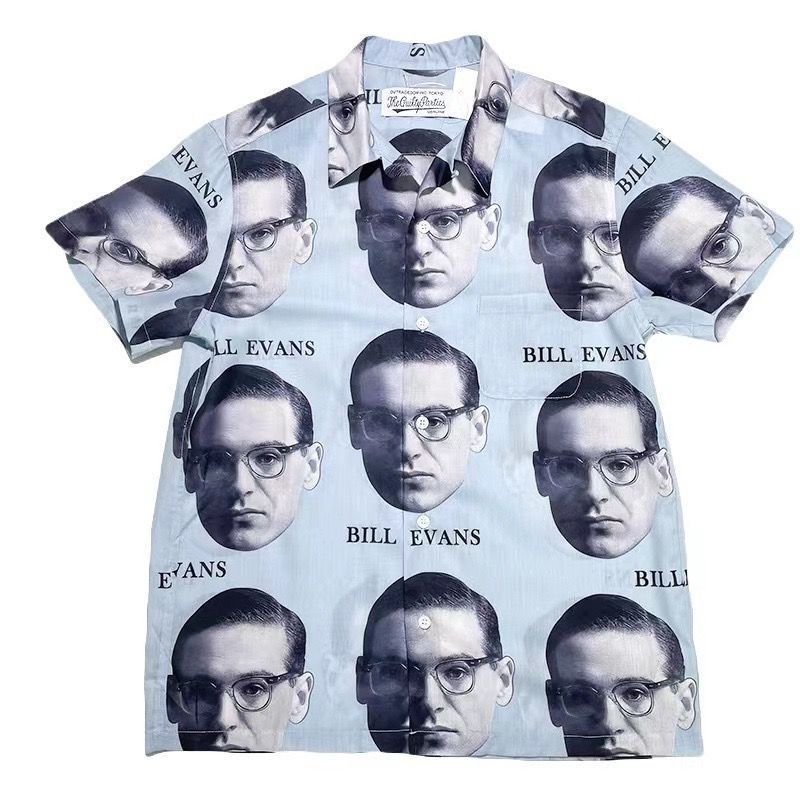 ✨極美品✨ WACKO MARIA (ワコマリア) BILL EVANS / S/S HAWAIIAN ハワイアンシャツ 半袖シャツ