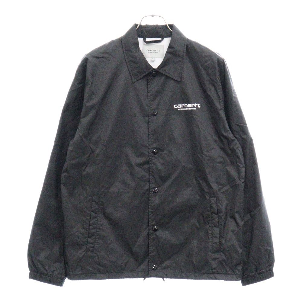 CARHARTT (カーハート) WIP JP 10th COACHJACKET バックプリント ナイロン コーチジャケット ブラック