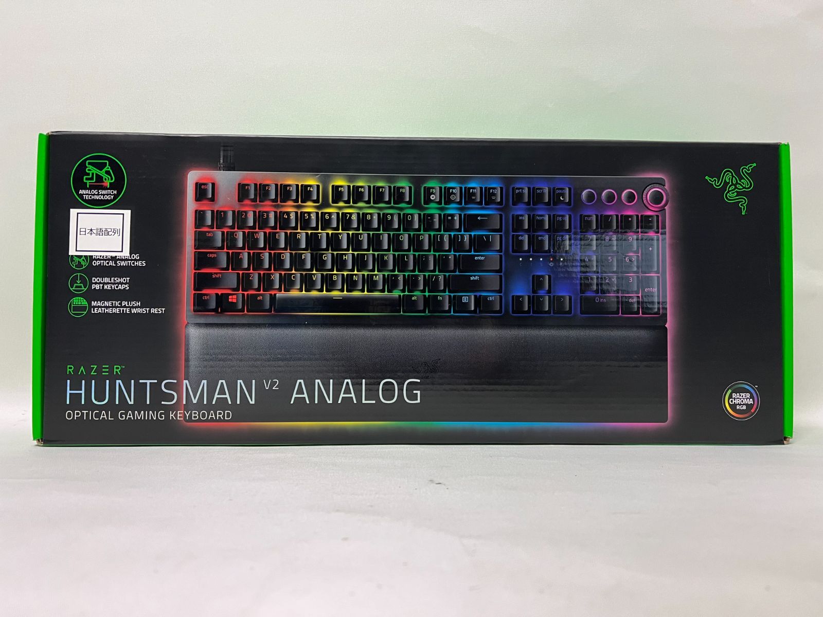 RAZER  Huntsman Mini＆DeathAdder V2 中古美品 中古品】 Razer Huntsman V2 Analog JP ゲーミングキーボード