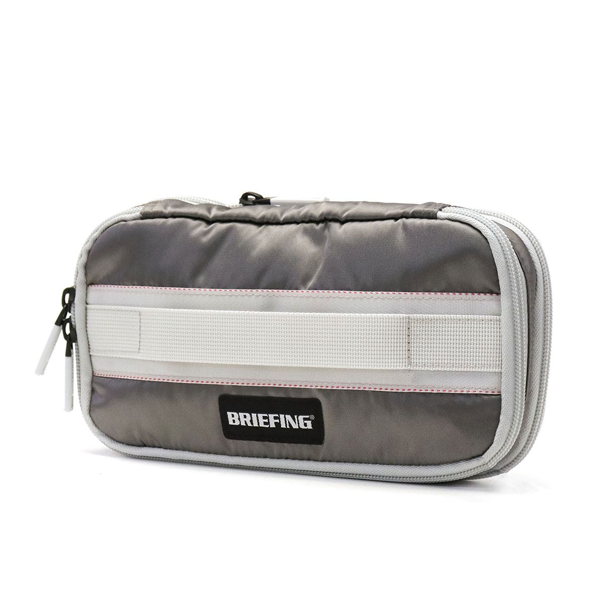 日本正規品 ブリーフィング ゴルフ ポーチ BRIEFING GOLF EXPAND MULTI ROUND POUCH ECO TWILL小物入れ メンズ BRG223G56 L.グレー(015)