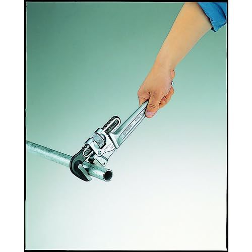  スーパー アルミパイプレンチ トライモタイプ 本体全長600 MM パイプレンチ スパナ レンチ