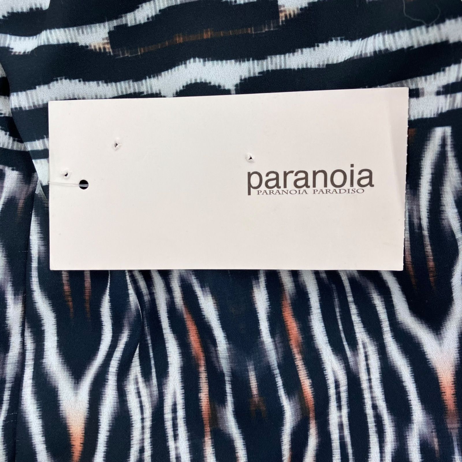 186004 新品未使用 paranoia ワンピース アニマル柄 定価14,800円 47 