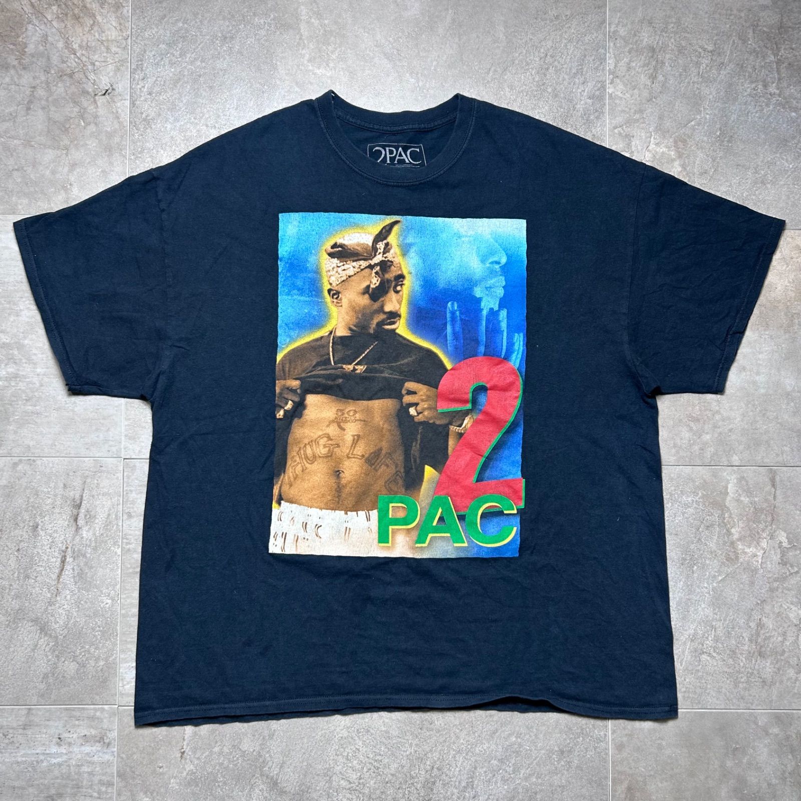 APPLEBUM 2PAC Tシャツ ブラック XLサイズ