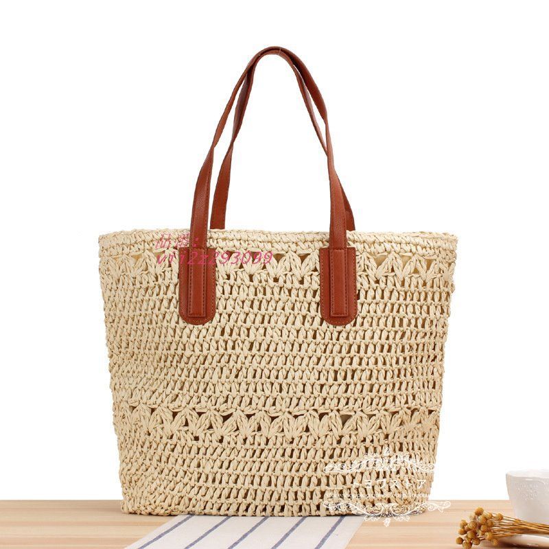 かごバッグ 手編み 通勤 定番 ショルダー トート 軽量 安い ハンドバッグ 草編みバッグ ベージュ 女性 夏物 大容量 肩掛け 夏用 大容量  vii2z293099