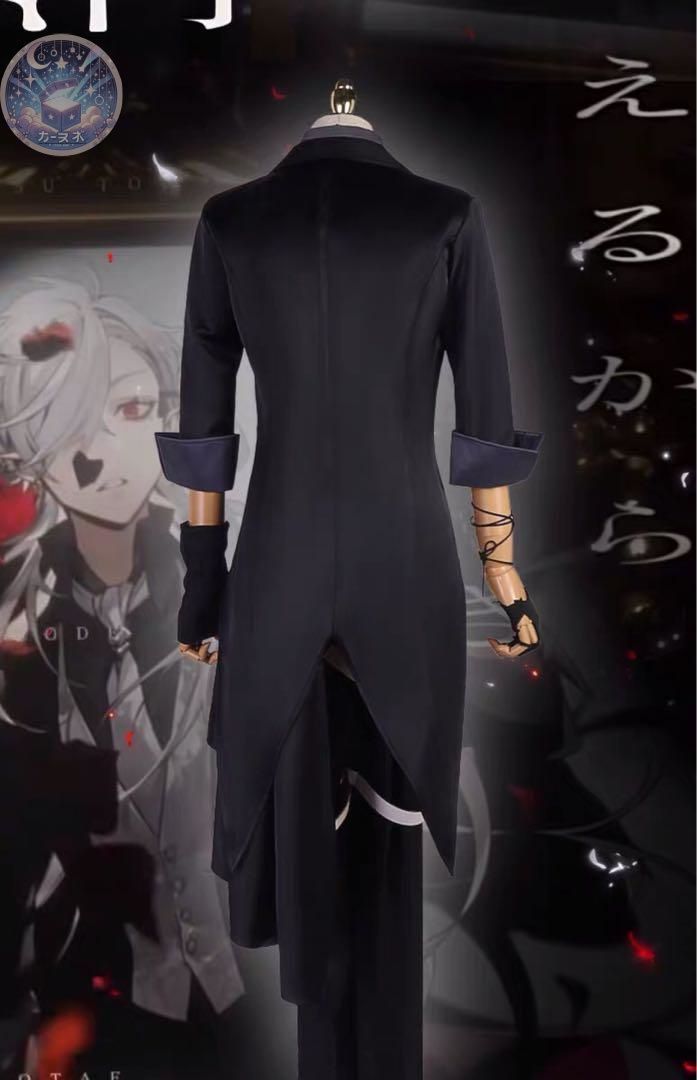 vtuber にじさんじ 葛葉 ヒアソビ 新衣装 コスプレ衣装 ウィッグ コスチューム 仮装 イベント衣装 コスプレセット 高品質コスプレ 再現度高め