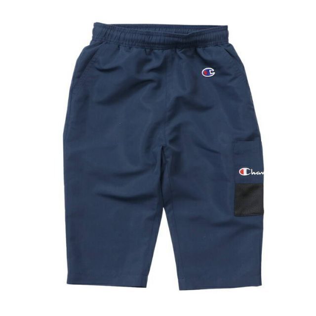 HANES ヘインズ CROPPED PANTS ネイビー 100サイズ CK-X508 370 | スポーツ 運動 ウエア 服 衣類 ウエア ボトムス パンツ ズボン ショートパンツ ハーフパンツ 半ズボン 着心地 ブランド 機能性 素材 メ