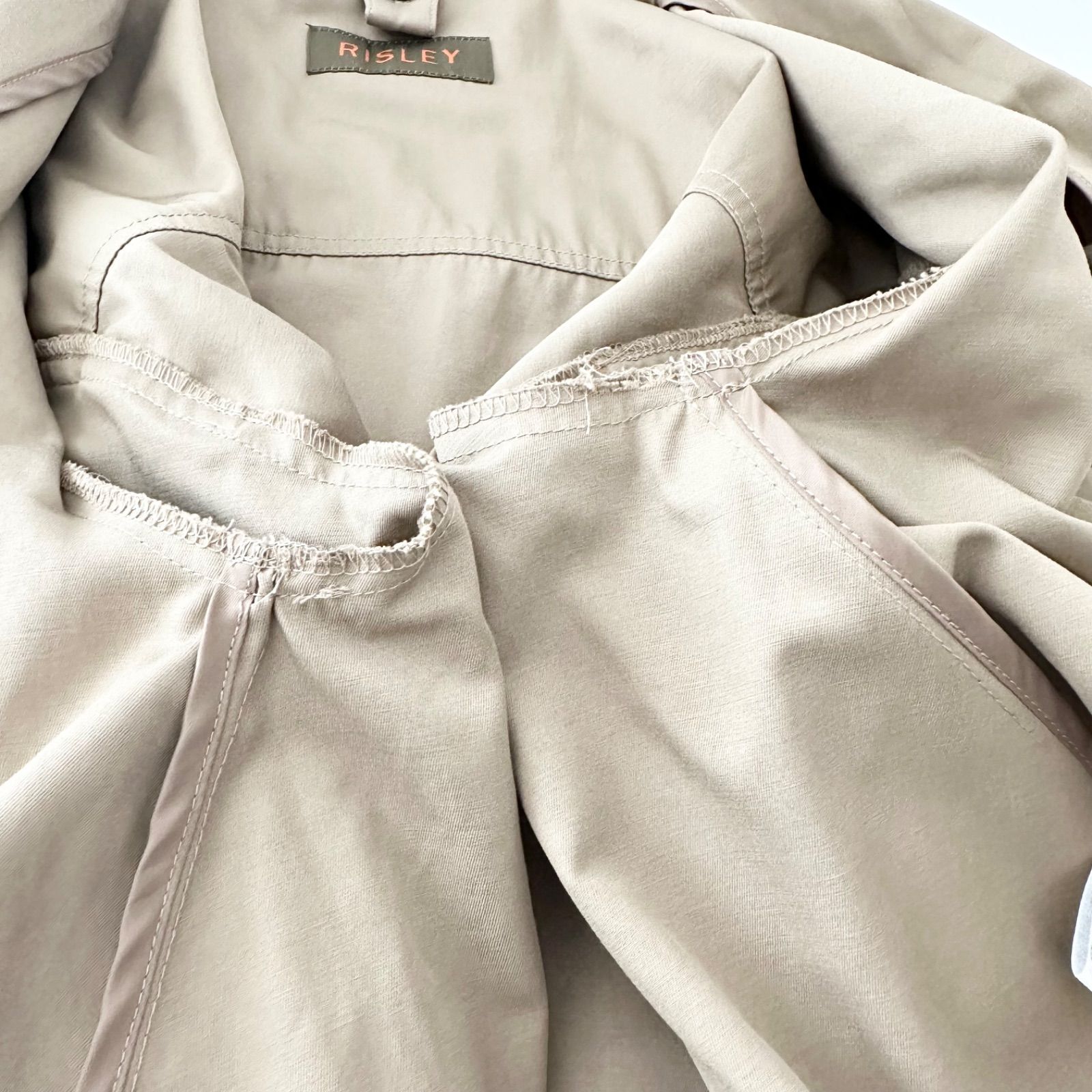 Risley リズレー 3way ショートトレンチアンサンブル コート ベージュ Risley/リズレー/ショートトレンチアンサンブル | ROYAL FLASH