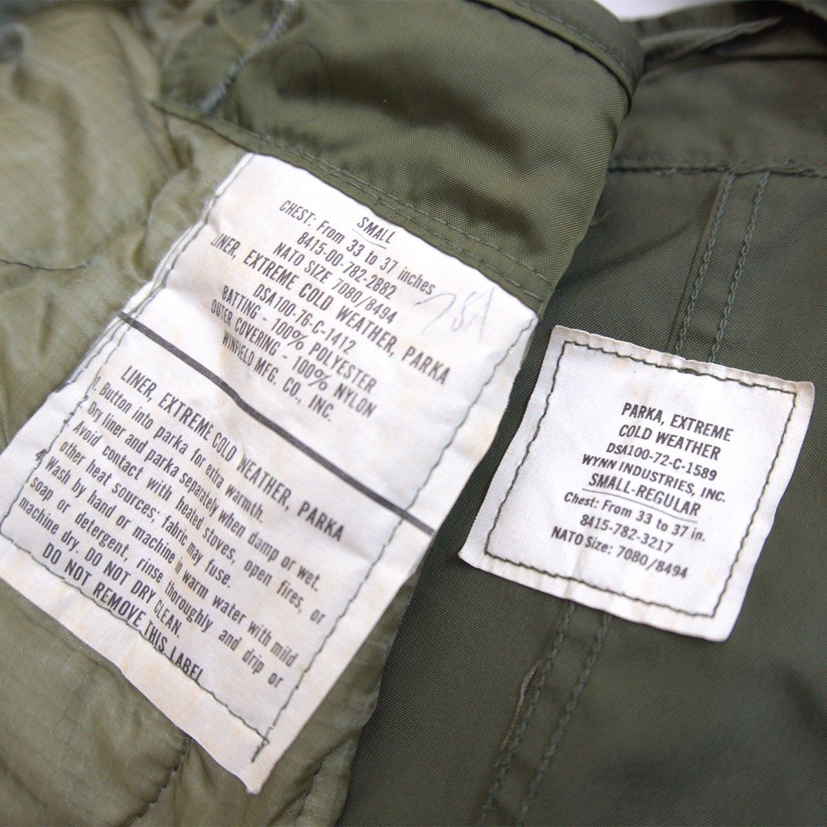 米軍実物 M-65 フィッシュテール モッズコート フルセット ビンテージ