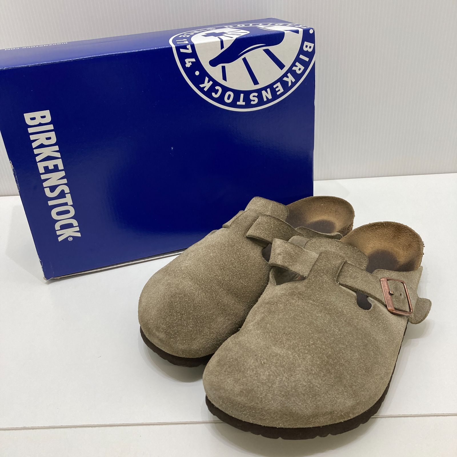 ビルケンシュトック ボストン サンダル【42】27cm ベージュ トープ