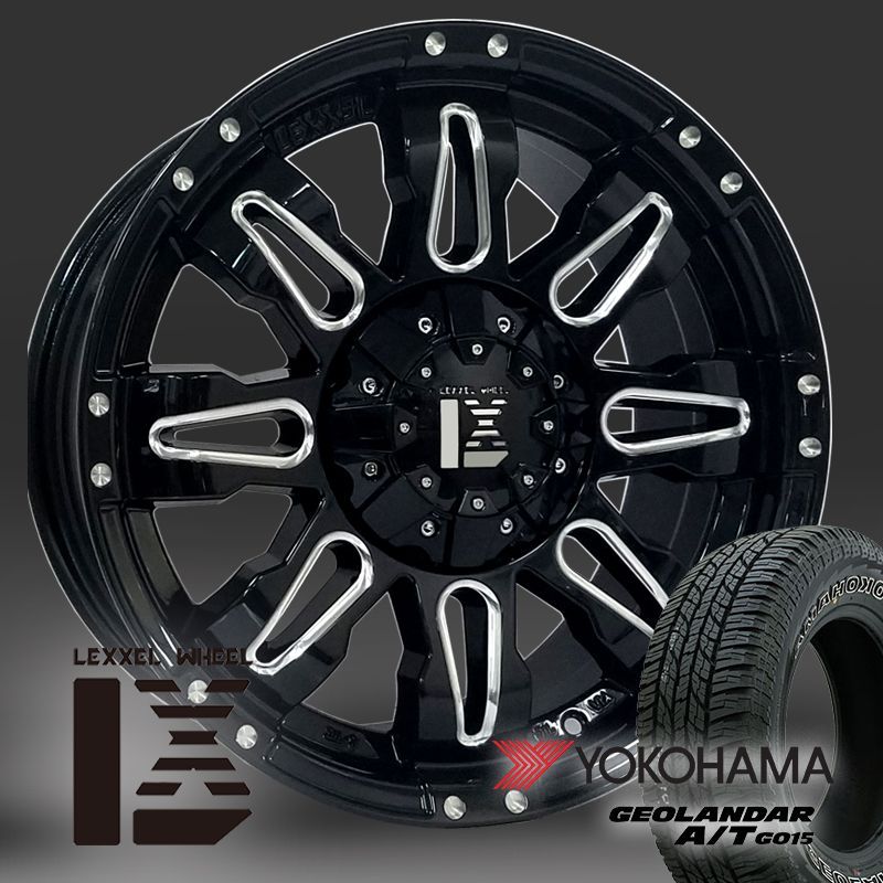 ジープ JL JK ラングラー タイヤホイール4本セット 17インチ ヨコハマ