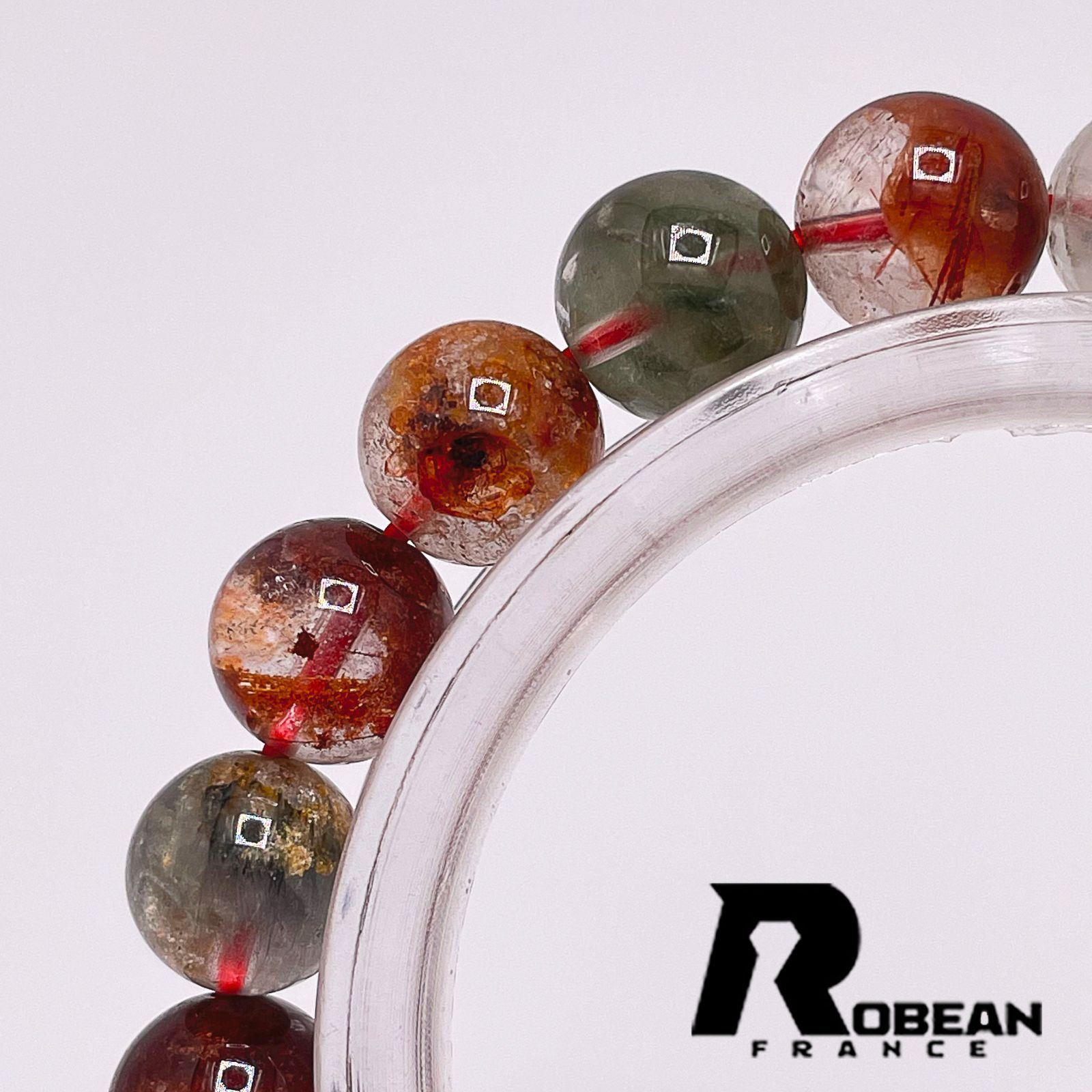 レア EU製 定価5万円☆ROBEAN・ガーデンルチルクォーツ 