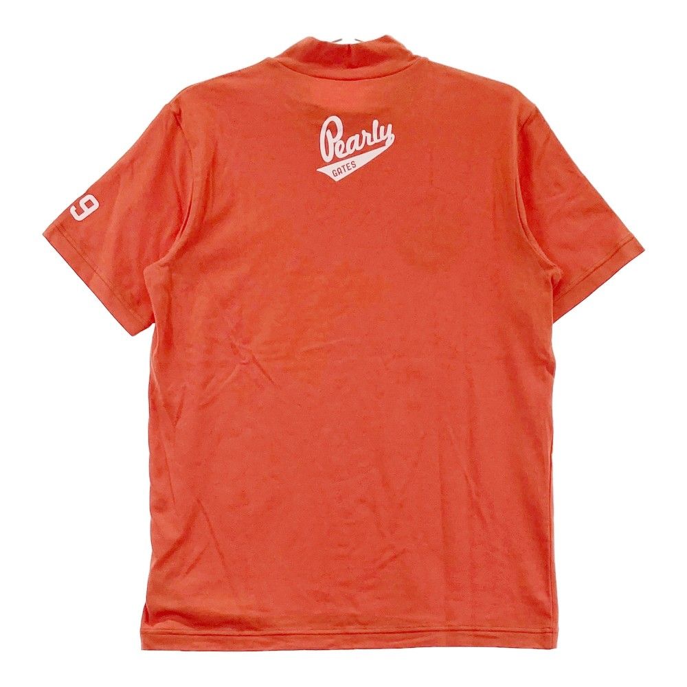 PGG◾️Tシャツ◾️ オレンジ PGG PEARLY GATES パーリーゲイツ モック