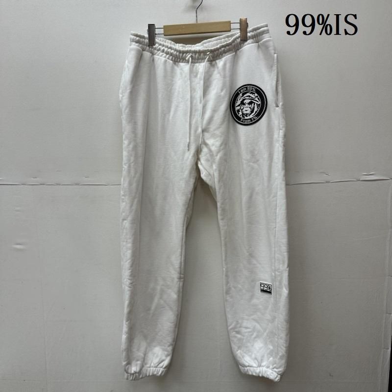99%IS 22AW スウェット パンツ OUR FAITH Patch Track Pants