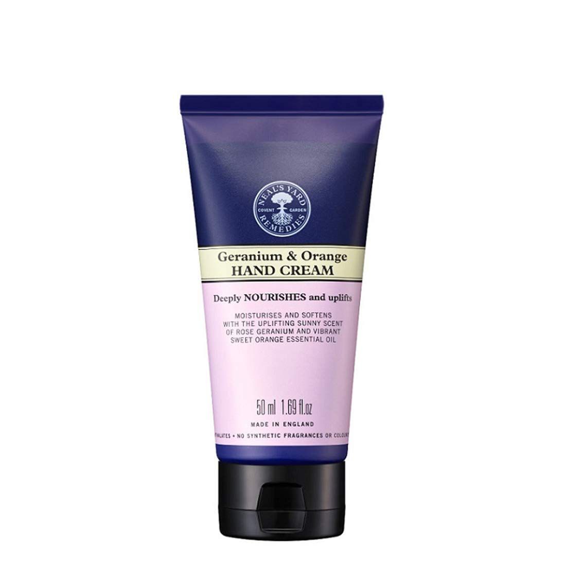 【数量限定】NEAL'S YARD REMEDIES(ニールズヤードレメディーズ) ゼラニウム&オレンジハンドクリーム フレッシュフローラル