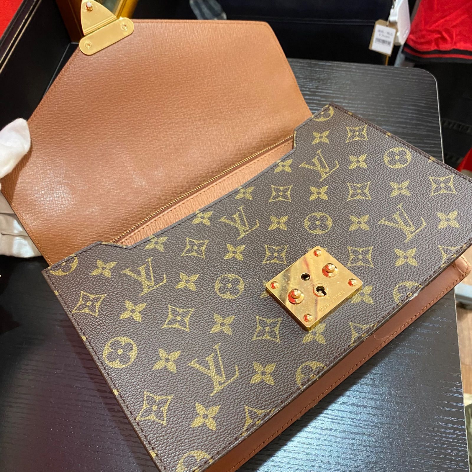 ⭐︎LOUIS VUITTON ルイヴィトン モンソー 28 モノグラム ハンドバッグ 