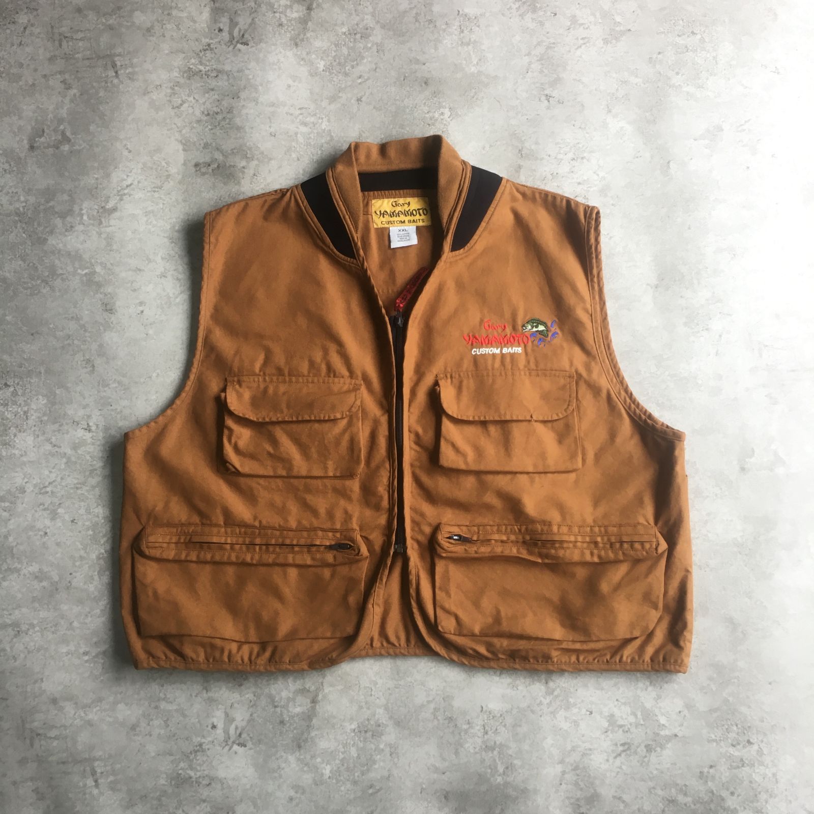 USED Gary Yamamoto FISHING VEST ゲイリーヤマモト Gary YAMAMOTO Fishing Vest ゲーリーヤマモト フィッシング