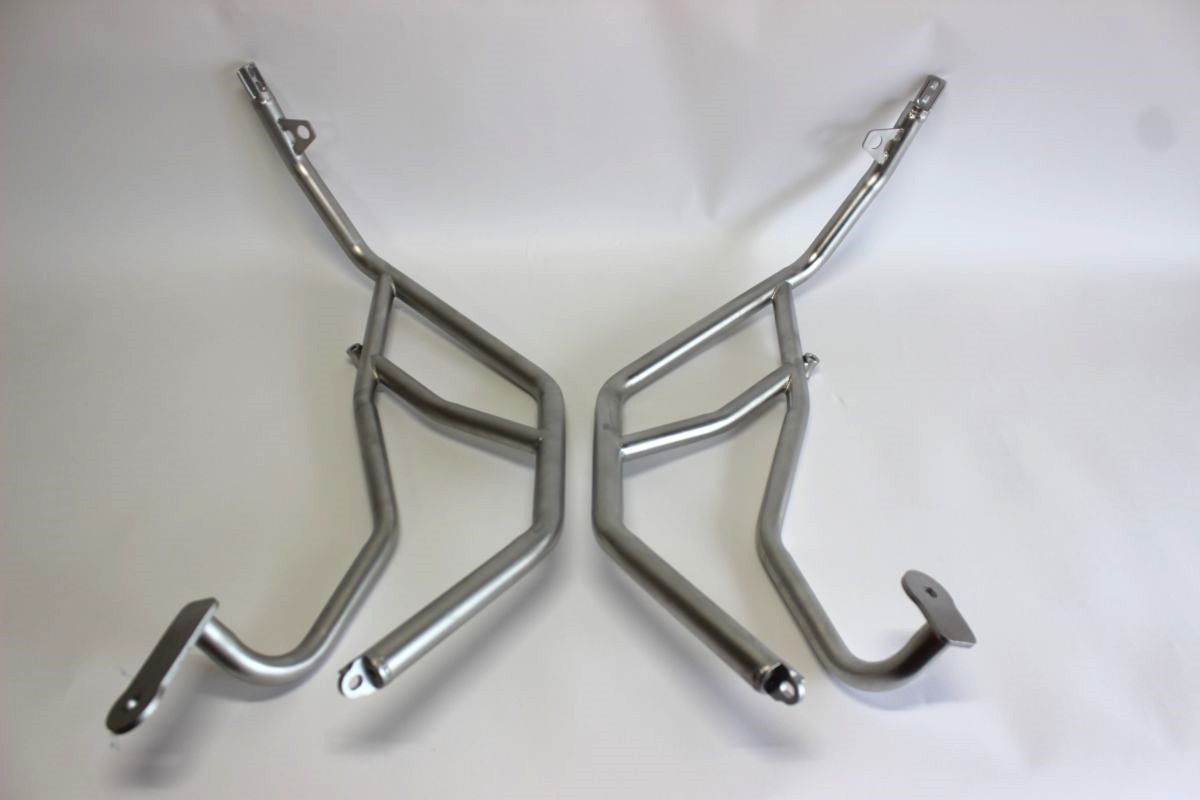 BMW用 M1000XR 2025 以降 ステンレス アッパー＆アンダー エンジンガード set 銀 FFCRYSTALESIA_COM