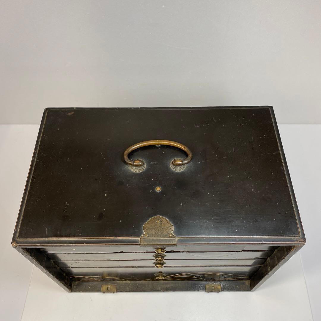 秋草の図書道具入 東Y6-0612