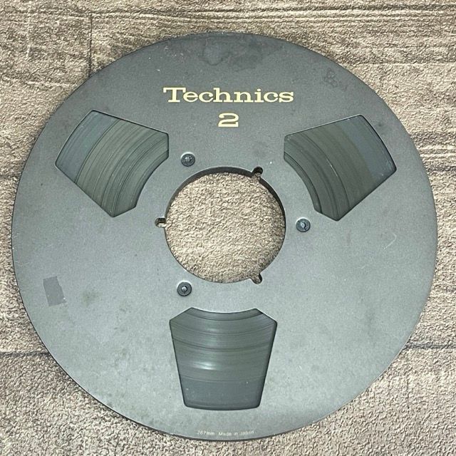 メタルオープンリール 10号 Technics テクニクス RP-10A ブラック オーディオ機器 | 514316
