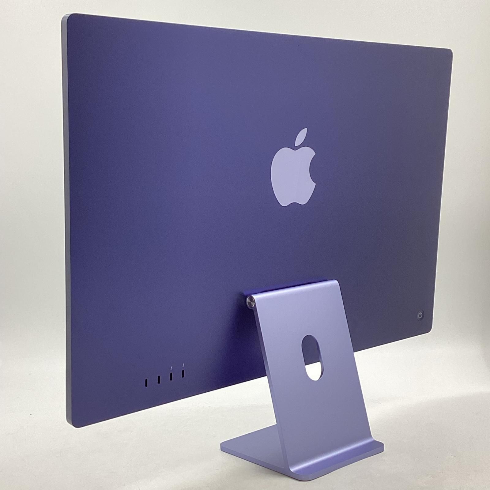 Apple iMac 24インチ 2021 M1 8コア 8GB SSD 256GB パープル 美
