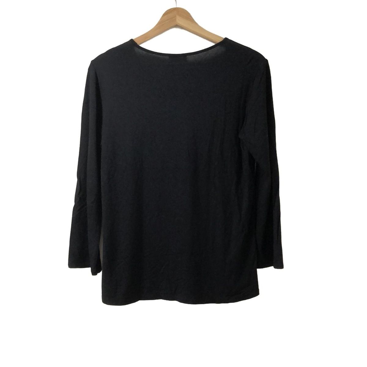 SONIARYKIEL ブラック　上着 サイズ40 SONIARYKIEL(ソニアリキエル) 長袖カットソー サイズ40 M