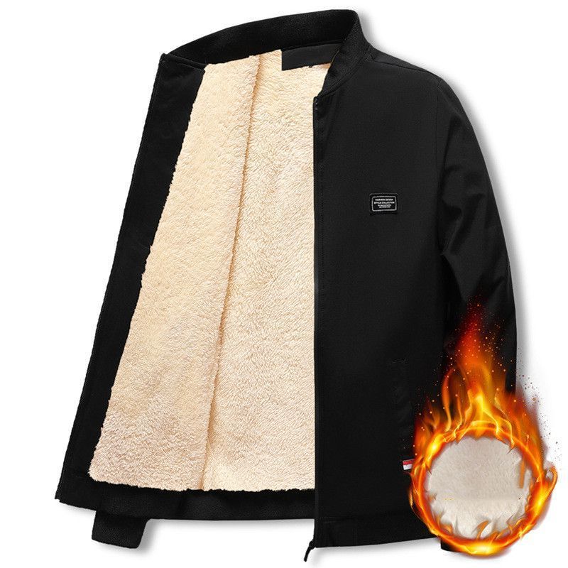 ジャケット 裏ボア ハイキングウェア 多機能登山服 ジョギング アウター スタジャン 防水 ジャンパー 防風 防寒 ウィンドシェルジャケット 秋冬用 QW6p590
