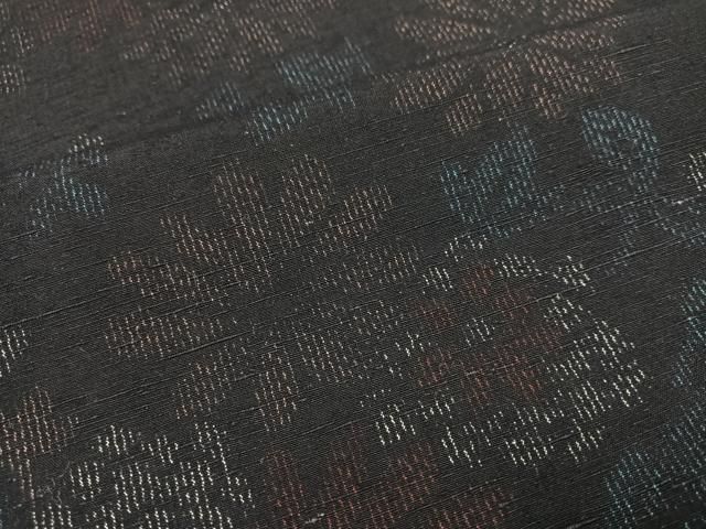 平和屋着物○結城紬 草花文 正絹 逸品 AAAZ4944ph - メルカリ