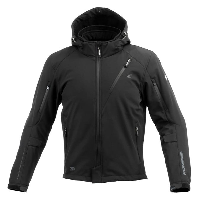 5営業日で発送 コミネ JK-5792 Protect Softshell W-Parka-IFU 07-5792 Neo Black 5XLB