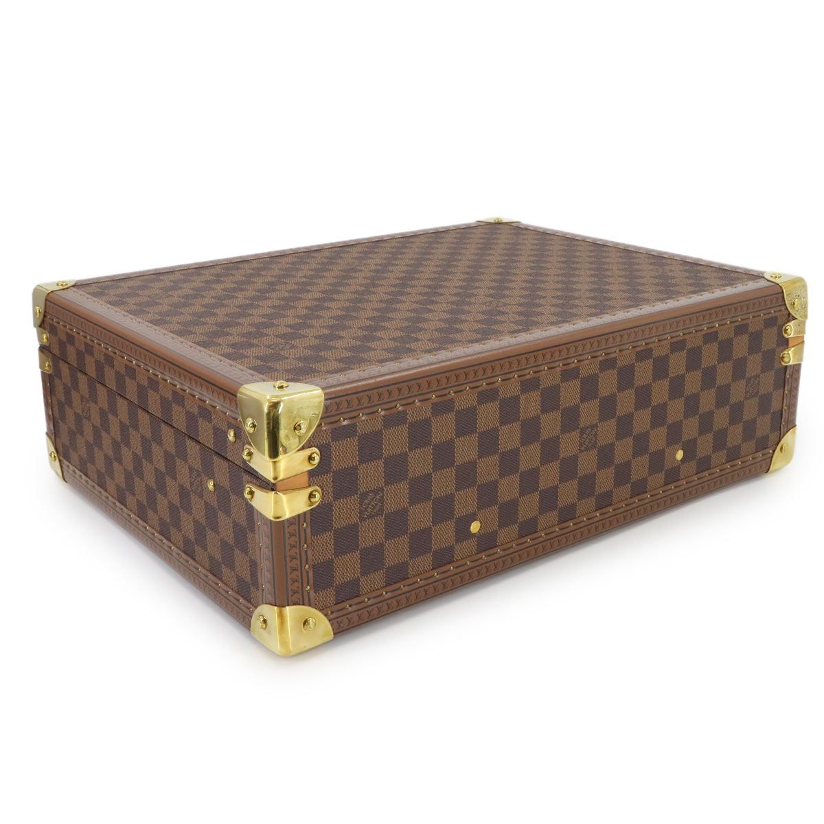 新品同様 ルイ ヴィトン LOUIS VUITTON ダミエ コトヴィル 45 トランク