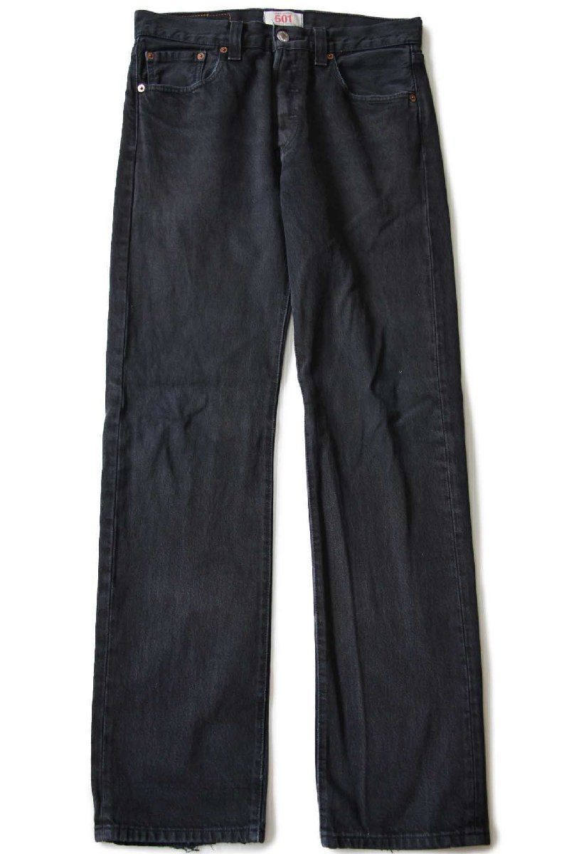 Levi'sリーバイス 501 後染め ブラック デニムパンツ w29 L32