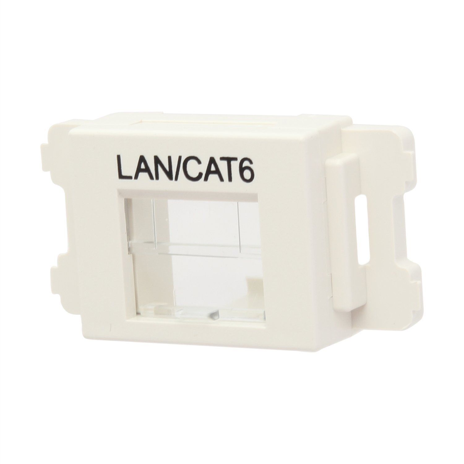 パンドウイット JISプレート用シャッター付きアダプタ LAN|Cat6 CMASSP6IW-X