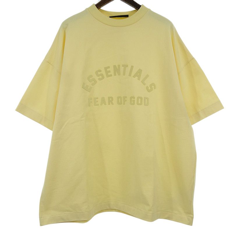 エッセンシャルズ|ESSENTIALS ラバー アーチロゴ カットソー イエロー イエロー サイズ メンズM