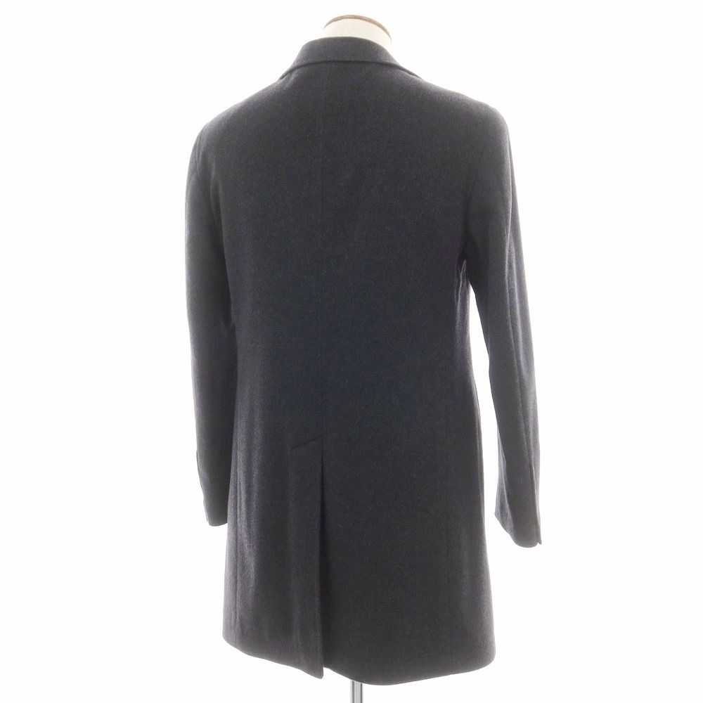 新作⭐️TAGLIATORE ダークグレーチェスターコート‼️カシミアウール‼️48⭐️ TAGLIATORE タリアトーレ コート チェスターコート メルトン