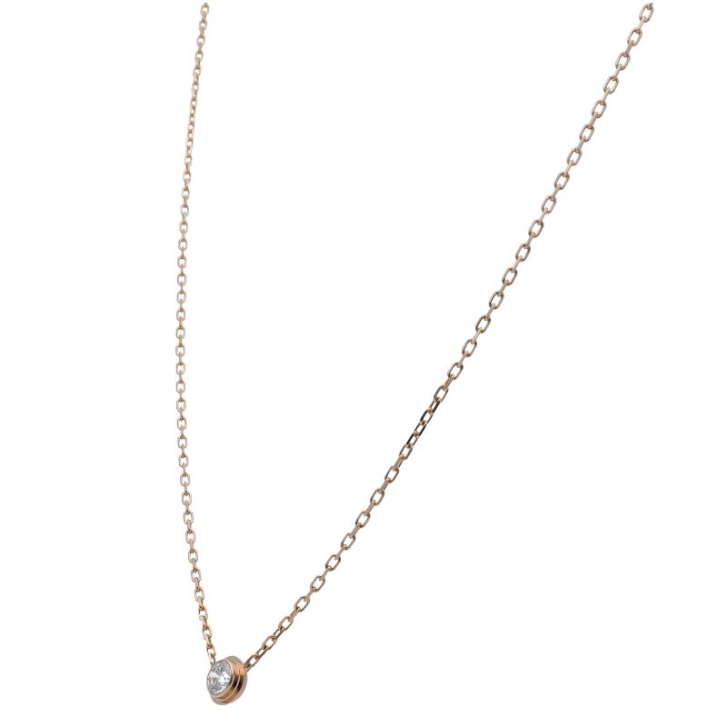 カルティエ ディアマンレジェドゥダイヤネックレスLM B7215600/D:0.18  