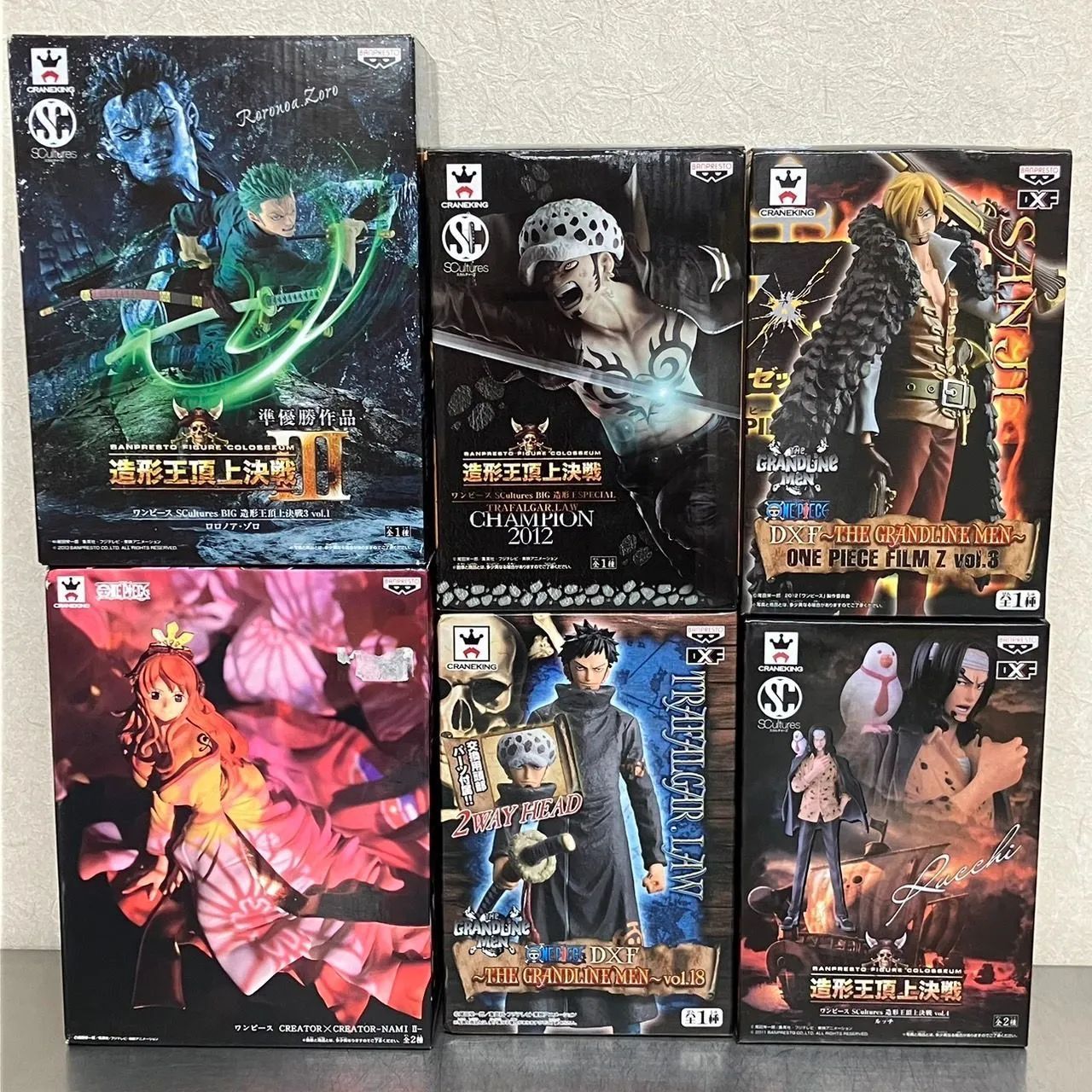 ワンピース フィギュア まとめ売り 14体 DXF ONE PIECEプライズ