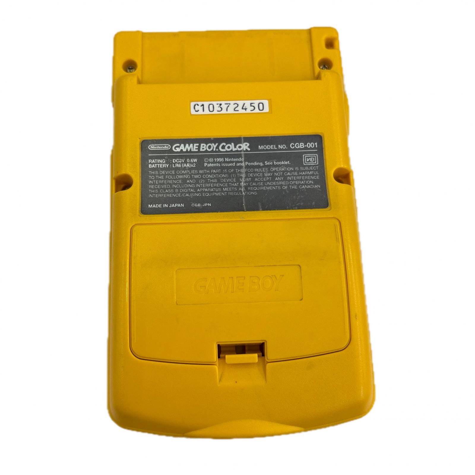 NINTENDO CGB-001 ゲームボーイカラー 本体 ダイエー限定＊ジャンク品 任天堂 ゲームボーイカラー CGB-001 GAMEBOY COLOR 中古品